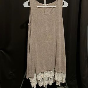 Umgee Lace trim Dress